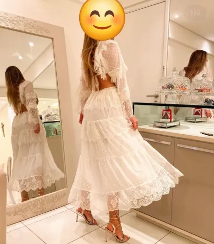 Vestido em rende NOVO