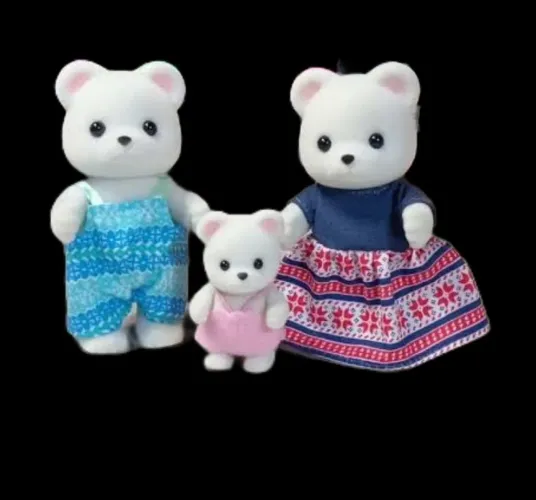 Família de Ursos Polares Sylvanian Families