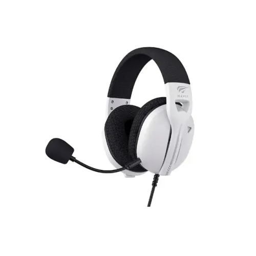Headset HAVIT FUXI-H5D, 3.5MM, Drivers de 50MM. White