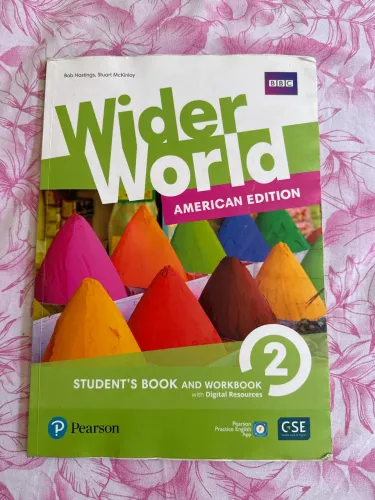 Wider World American Edition 2: Student's Book and Workbook with Digital Resources.