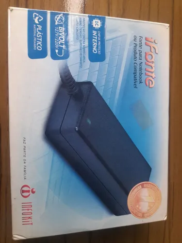 Fonte para Notebook iFonte Bivolt 127V/220V