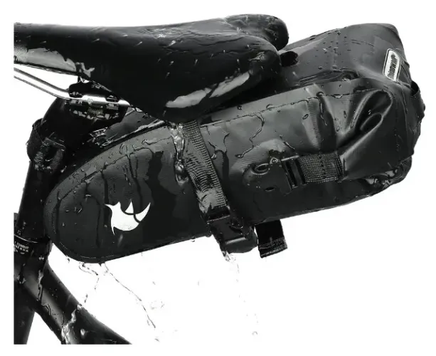 Bolsa Selim bike  2,5l Rhinowalk Ajustável A Prova De Água (NOVO)