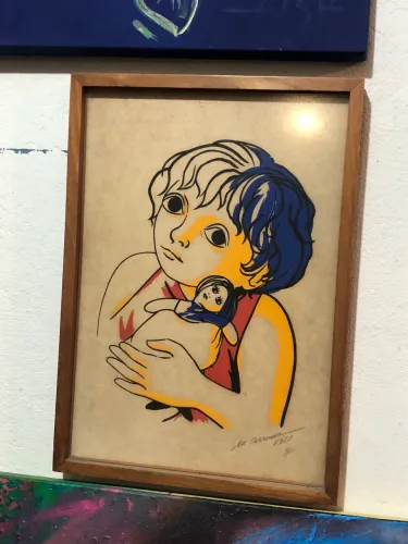 Manuel Arruda (serigrafia 6/100) 1981.