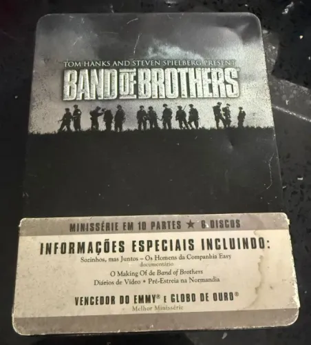 Steelbook Band Of Brothers Box Lata 6 Discos Impecáveis Zero