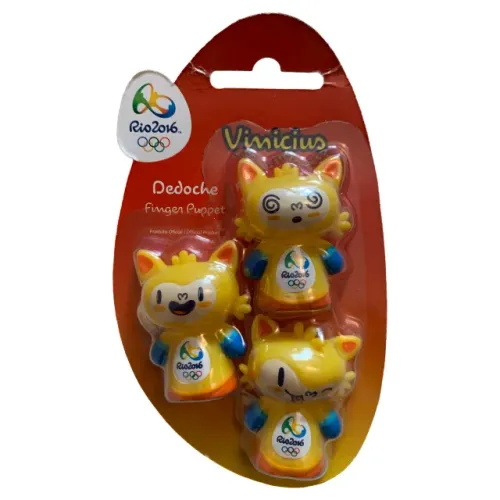 Dedoches Vinicius mascote Olimpíadas Rio 2016