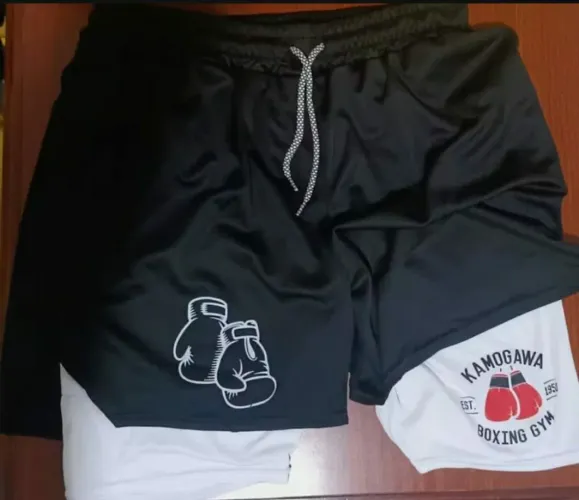 Boxe shorts 2 em 1