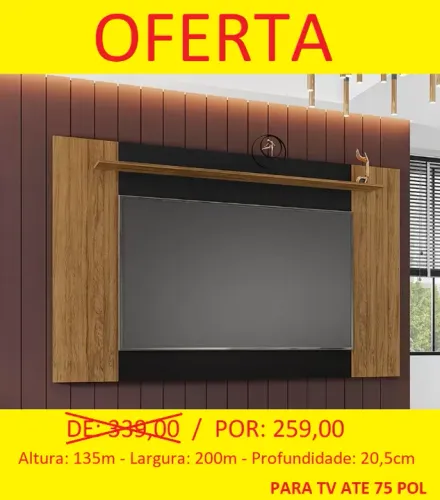 Painel na promoção