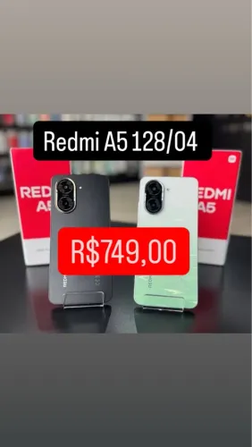 Celular Redmi A5 Lançamento Versão Global 128/04 Entregamos Lacrado
