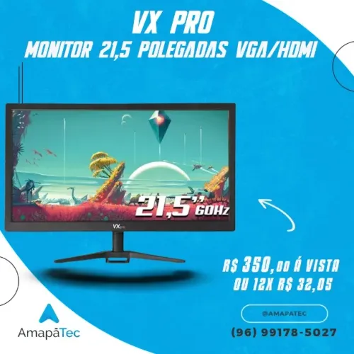 Monitor VX PRO 21.5 Pol LED 60Hz 8msHDMI/VGA
