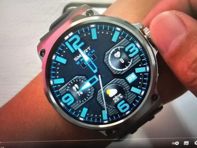 Relógio Smartwatch Colmi Metal Super tela 1,85"