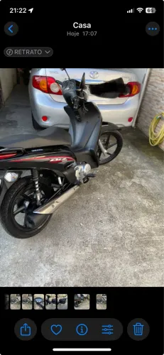 Biz 125 ex preta 2016 moto está top sem detalhes