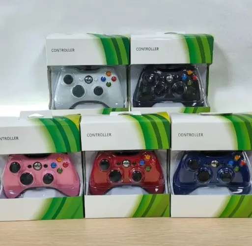 Controle XBOX 360 com fio / Entregamos em toda manaus das 9 as 22hrs