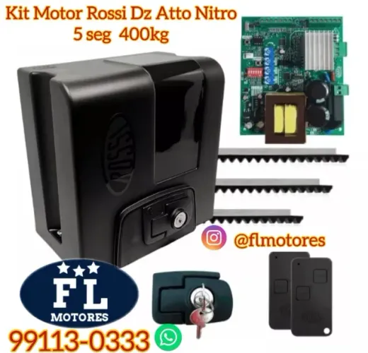 Motor de Portão deslizante Rossi Nitro 5 seg