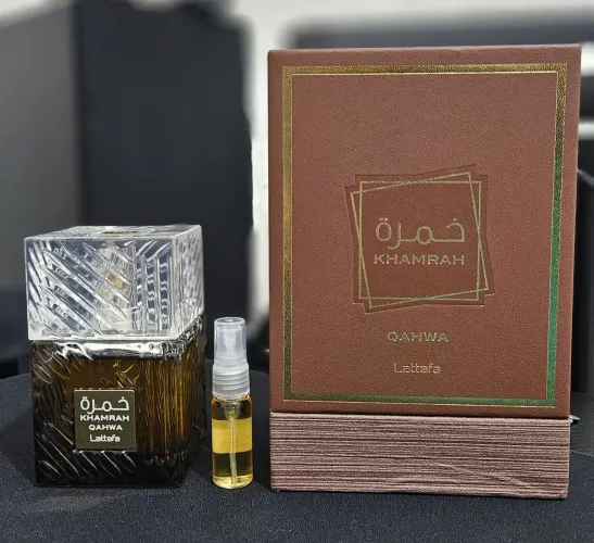 Perfume Lattafa Khamrah Qahwa Decant