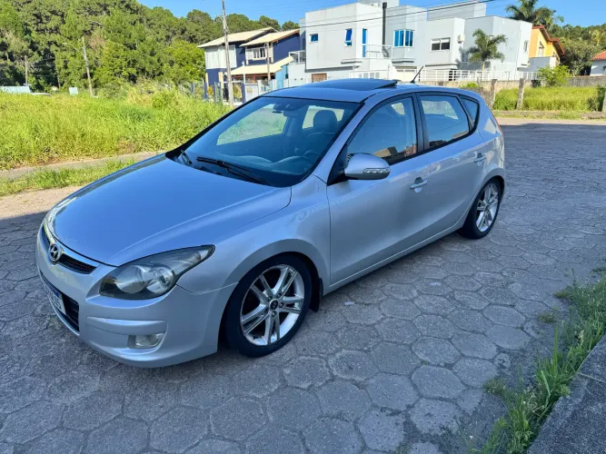 I30 teto solar banco de couro automático troca e financia 