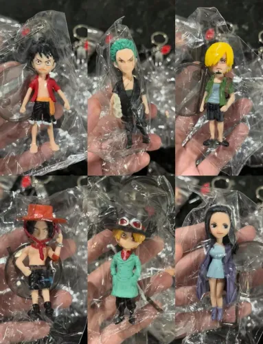Miniaturas One Piece action figure mini 15,00 cada