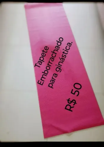 Tapete para Ginástica emborrachado.