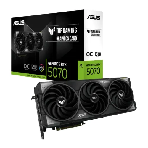Placa de Vídeo Nvidia Geforce Asus Gaming RTX 5070 12GB OC, 192 Bits, GDDR7 