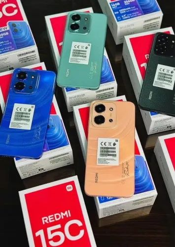 Redmi 15 C lançamento novo na caixa com garantia 