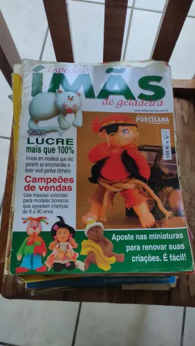 Revista de artesanato de biscuit 89 unidades 