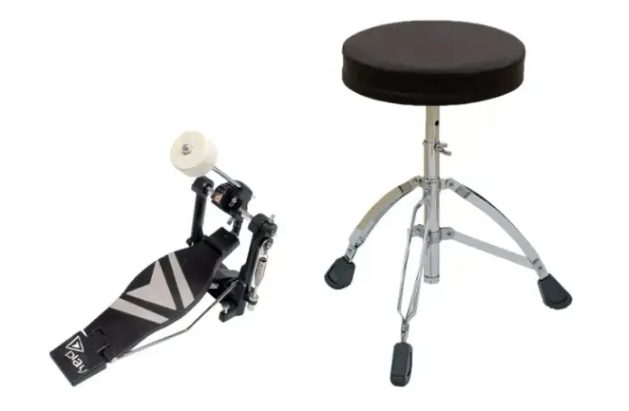 Pedal De Bumbo Turbo Play Playpp + Banco spanking 23.2