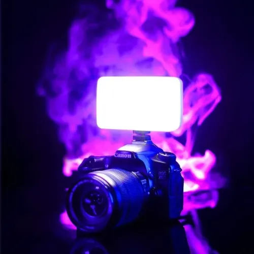 Super led ulanzi VL120 RGB recarregável- lacrado /luz com alta duração