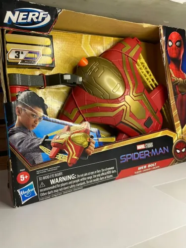 Lança Dardos SPIDER-MAN HOMEM ARANHA NERF
