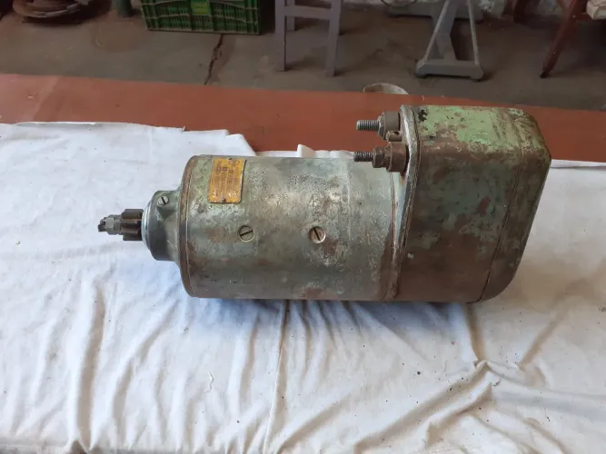 Motor de partida para máquinas pesadas 24 volts 6 cv barato!