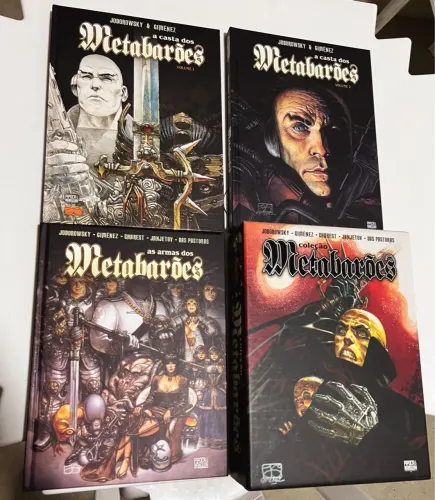 Metabarões pipoca e nanquim completa + box