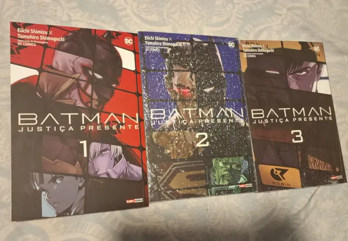 Mangá Batman Justiça Eterna 