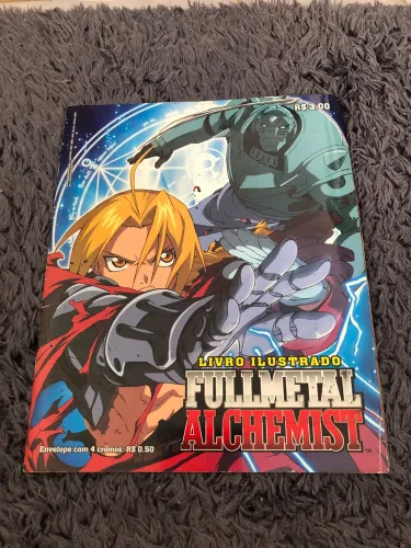 Álbum de Figurinhas Fullmetal Alchemist