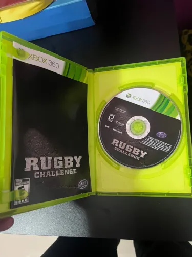 JOGO MÍDIA FÍSICA RUGBY CHALLENGER XBOX 360
