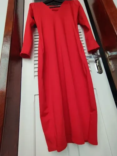 Vestido Longo Vermelho tam.unico