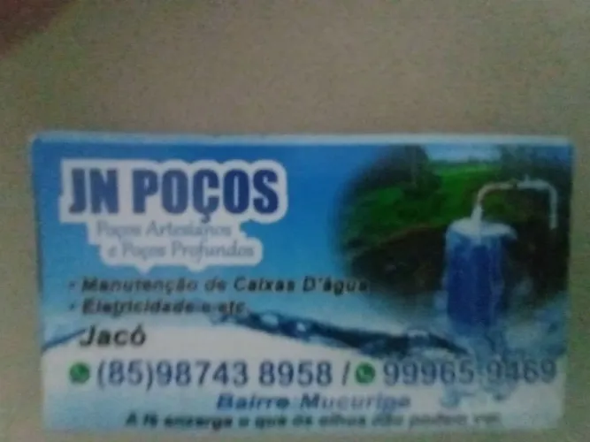 Jn poços , * fazemos perfuração de poço  profundo e artesiano 