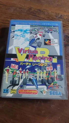 Cartucho Virtua Racing Mega Drive original Japonês