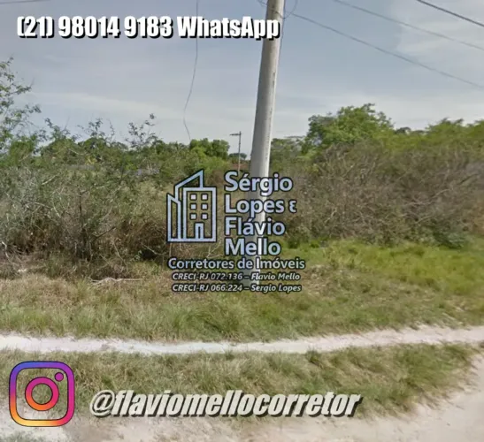 ITABORAÍ - Terreno 885m² no bairro Sapê esquina da estrada VILA NOVA Cod(365IV)