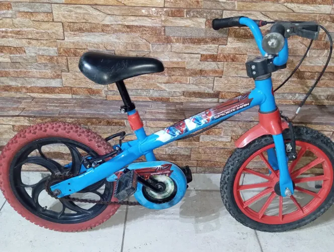 Bicicletas aro 16 menino homem aranha