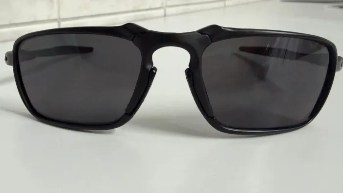 Oakley Badman Oo6020-06 Dark Carbon/prizm Daily Polarized