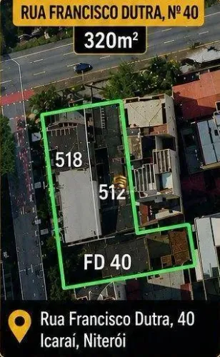 Terreno à venda, 980 m² por R$ 9.000.000,00 - Icaraí - Niterói/RJ