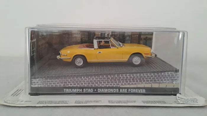 * MT Triumph Stag 1:43 James Bond 007 Lacrado no Blister!