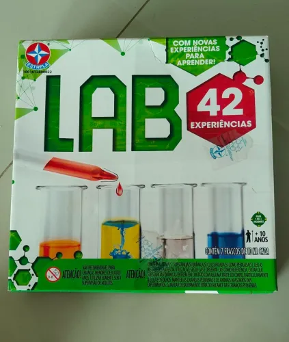 Brinquedo estrela lab novo