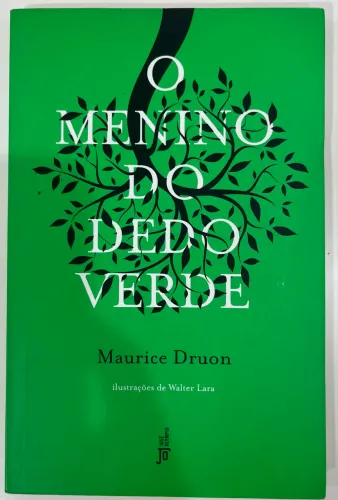 Livro infantil O menino do dedo verde