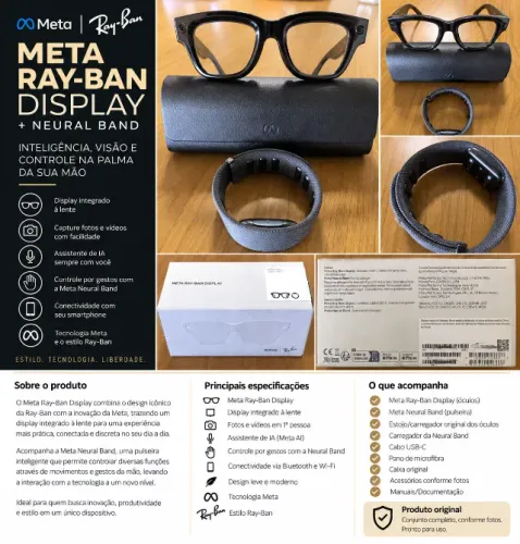 Ray Ban Meta Display + Neural Band