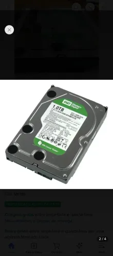 interno Western Digital WD Caviar Green WD10EARS 1TB verde