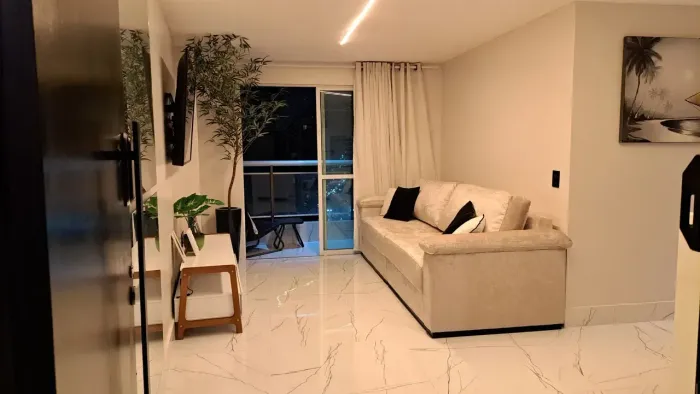 Terraço Atlântico - Andar Alto - Vista Mar - 70m² - 2 quartos - Lazer - Meireles/Praia de
