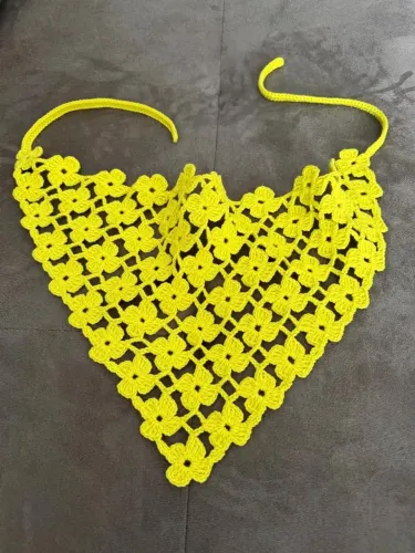 Bandanas de crochê