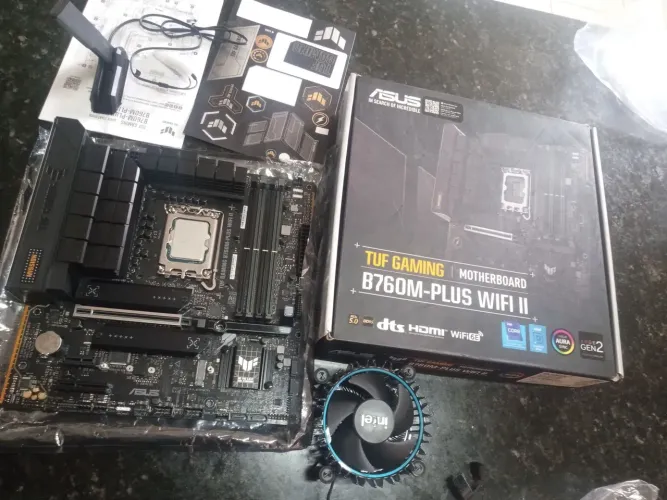 Kit gamer b760m i5 12400f fonte 600w gabinete tgt legion