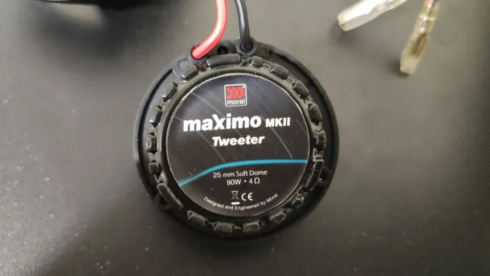01 TWEETER MOREL MAXIMO MK2, PERFEITO ESTADO.