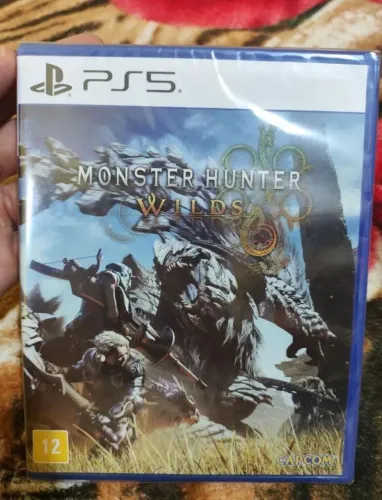 Jogo ps5 Lacrado monster Hunter wilds
