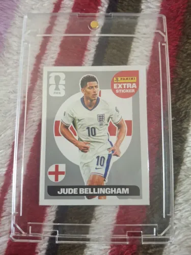 Figurinha Extra Sticker Prata Jude Bellingham original